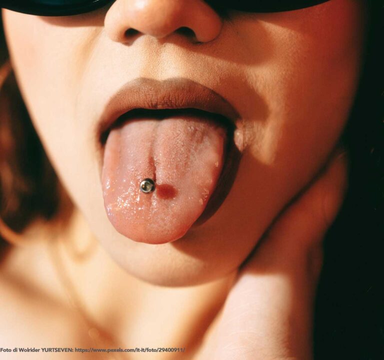 piercing salute orale